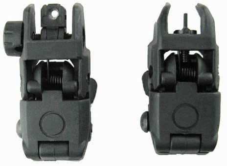 POLYMER FRONT/REAR FLIP UP SIGHTS